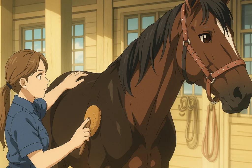 como cuidar de um cavalo